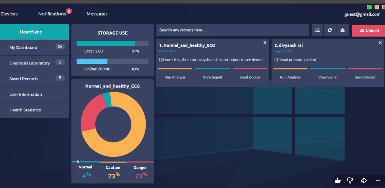 Remote ECG Monitoring screenshot 3