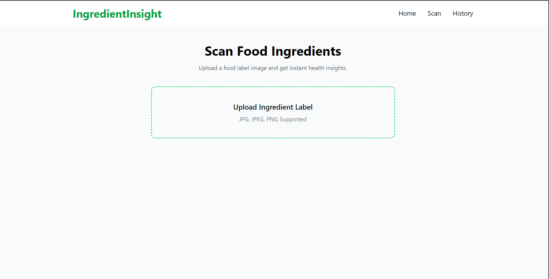 IngredientInsight AI screenshot 1
